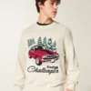 Sweter z nadrukiem Dodge Challenger