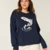 Sweter z nadrukiem Easy Jumping Fish Sweter z nadrukiem Easy Jumping Fish