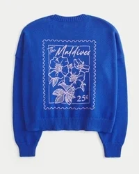 Sweter z nadrukiem Easy Maldives