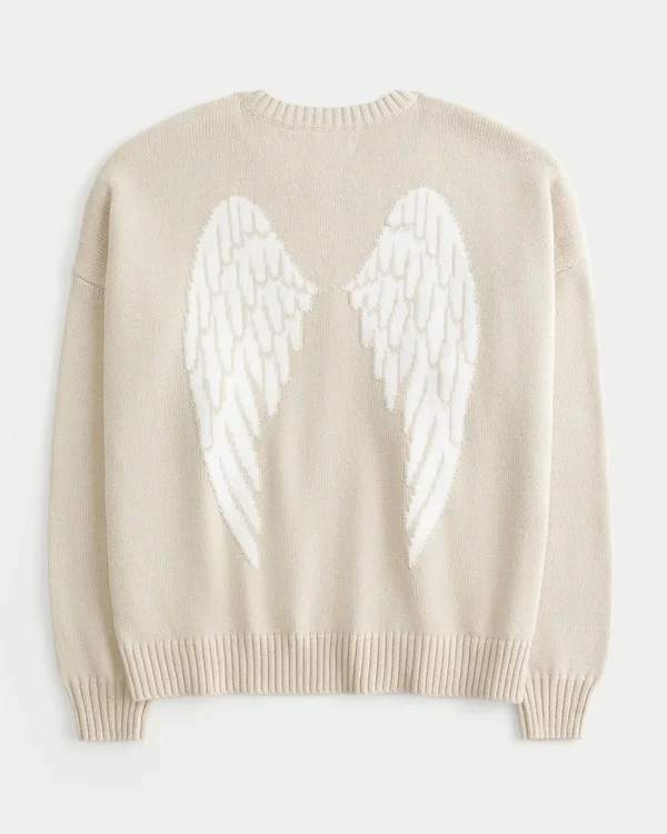Sweter z nadrukiem Easy Wings Sweter z nadrukiem Easy Wings