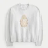 Sweter z nadrukiem króliczka Hollister Comfy Cloud Sweter z nadrukiem króliczka Hollister Comfy Cloud