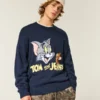 Sweter z nadrukiem Tom i Jerry