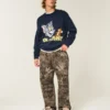 Sweter z nadrukiem Tom i Jerry