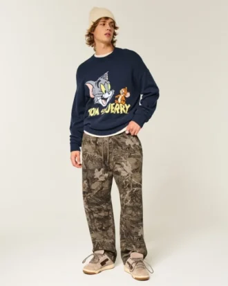 Sweter z nadrukiem Tom i Jerry
