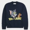 Sweter z nadrukiem Tom i Jerry