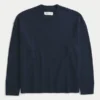 Sweter z okrągłym dekoltem Sweter z okrągłym dekoltem