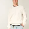 Sweter z pranym dekoltem w serek Sweter z pranym dekoltem w serek