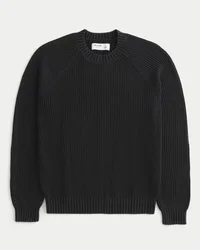 Sweter z pranym dekoltem w serek