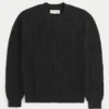 Sweter z pranym dekoltem w serek Sweter z pranym dekoltem w serek