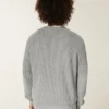 Sweter z pranym dekoltem w serek Sweter z pranym dekoltem w serek