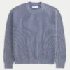 Sweter z pranym dekoltem w serek Sweter z pranym dekoltem w serek