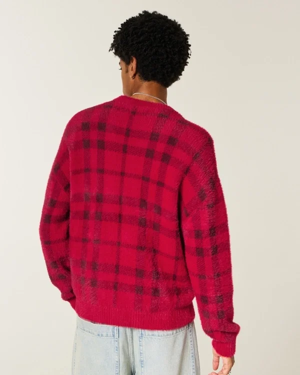Sweter z puszystym wykończeniem Sweter z puszystym wykończeniem