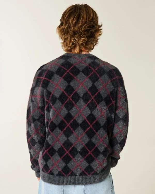 Sweter z puszystym wykończeniem Sweter z puszystym wykończeniem