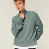 Sweter z ćwiartkowym zamkiem Sweter z ćwiartkowym zamkiem