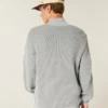 Sweter z ćwiartkowym zamkiem Sweter z ćwiartkowym zamkiem