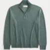 Sweter z ćwiartkowym zamkiem Sweter z ćwiartkowym zamkiem