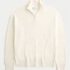 Sweter z ćwiartkowym zamkiem Sweter z ćwiartkowym zamkiem