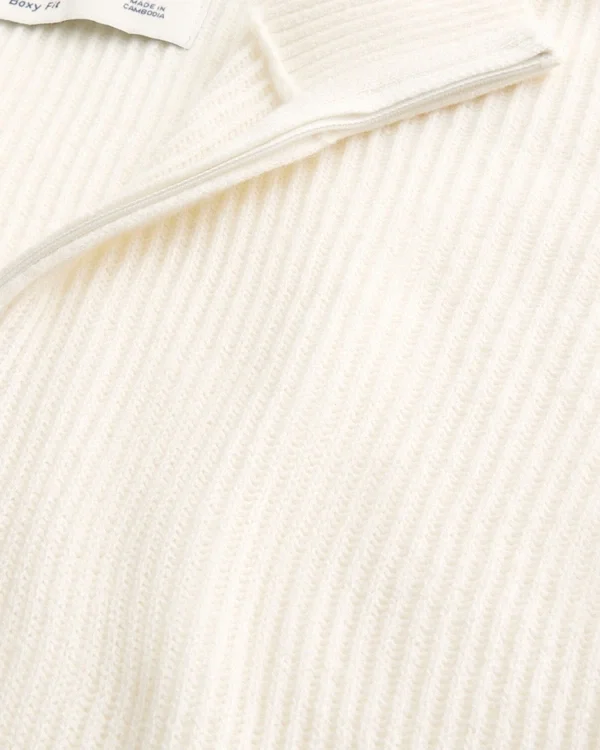 Sweter z ćwiartkowym zamkiem Sweter z ćwiartkowym zamkiem