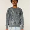 Sweter z wzorem w kratkę Sweter z wzorem w kratkę