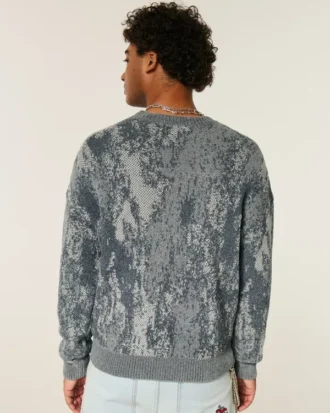 Sweter z wzorem w kratkę Sweter z wzorem w kratkę