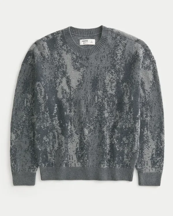 Sweter z wzorem w kratkę Sweter z wzorem w kratkę