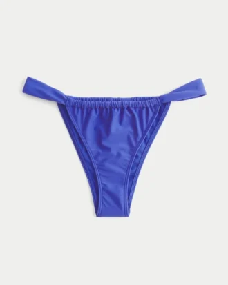 Szerokie ramiączka, wysokie wycięcie, figi bikini Szerokie ramiączka, wysokie wycięcie, figi bikini