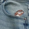 Szorty dżinsowe Taz Graphic Medium Wash Super Baggy Szorty dżinsowe Taz Graphic Medium Wash Super Baggy