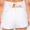 Szorty Hollister Livvy z mieszanki lnu, z niskim stanem, 3″ Szorty Hollister Livvy z mieszanki lnu, z niskim stanem, 3″