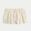 Szorty Hollister Livvy z mieszanki lnu, z niskim stanem, 3″ Szorty Hollister Livvy z mieszanki lnu, z niskim stanem, 3″