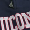 Szorty z polaru do połowy uda z grafiką UConn Huskies Szorty z polaru do połowy uda z grafiką UConn Huskies