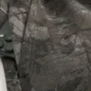 Szorty z polaru w kamuflażu, sięgające powyżej kolan Szorty z polaru w kamuflażu, sięgające powyżej kolan