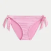 Szyta spódniczka bikini wiązana z boku