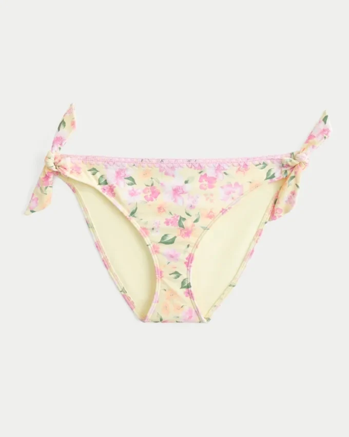 Szyte bikini z wiązaniem z boku