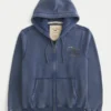 Świąteczna kolekcja Holiday Vault Bluza z kapturem i zamkiem błyskawicznym z nadrukiem Big Bear Lake Świąteczna kolekcja Holiday Vault Bluza z kapturem i zamkiem błyskawicznym z nadrukiem Big Bear Lake
