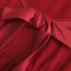 Świąteczna oferta Easy Satin Tie-Front Knit Babydoll Top Świąteczna oferta Easy Satin Tie-Front Knit Babydoll Top