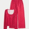 Zestaw Always Cozy Henley & Wide-Leg Pants Zestaw Always Cozy Henley & Wide-Leg Pants