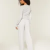 Zestaw Always Cozy Rib Henley & Wide-Leg Pants